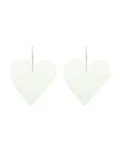 Isabel Marant Woman Earrings White Size - Metal