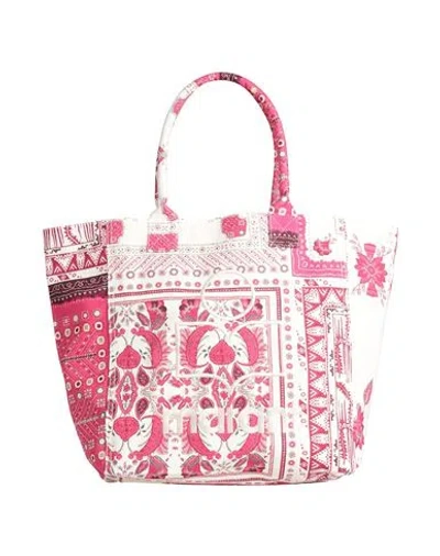 Isabel Marant Woman Handbag Magenta Size - Cotton In Purple