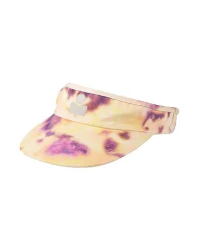 Isabel Marant Woman Hat Apricot Size 7 ¼ Cotton, Polyester In Gold