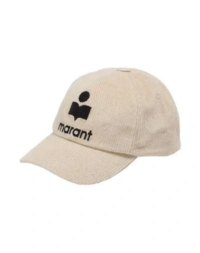 Isabel Marant Woman Hat Beige Size 7 Cotton, Linen In Beige