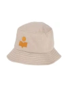Isabel Marant Woman Hat Beige Size 7 Cotton, Polyester In Beige