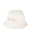 Isabel Marant Woman Hat Cream Size 7 Cotton In White