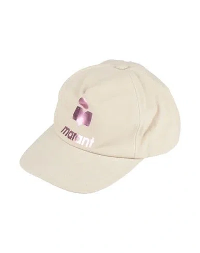 Isabel Marant Woman Hat Ivory Size Onesize Cotton In White