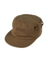 Isabel Marant Woman Hat Khaki Size Onesize Cotton In Beige