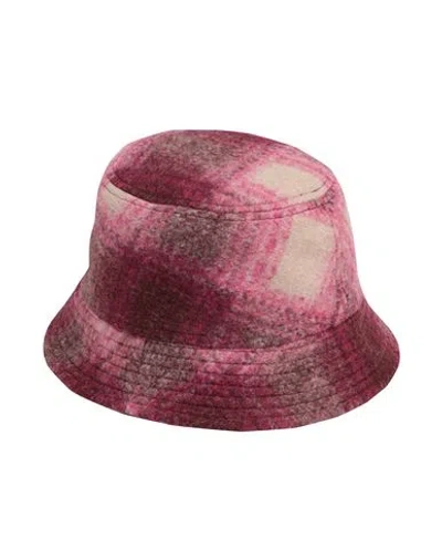 Isabel Marant Woman Hat Mauve Size 7 ⅛ Polyester, Virgin Wool, Acrylic In Purple