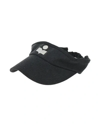 Isabel Marant Woman Hat Midnight Blue Size 7 Cotton In Black