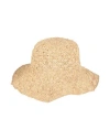 Isabel Marant Woman Hat Sand Size Onesize Natural Raffia In Beige