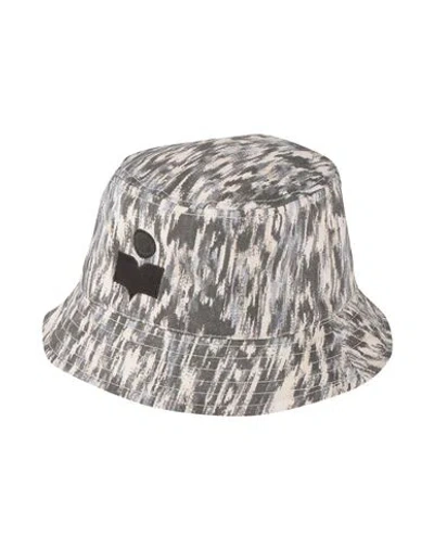 Isabel Marant Woman Hat Steel Grey Size 7 Cotton