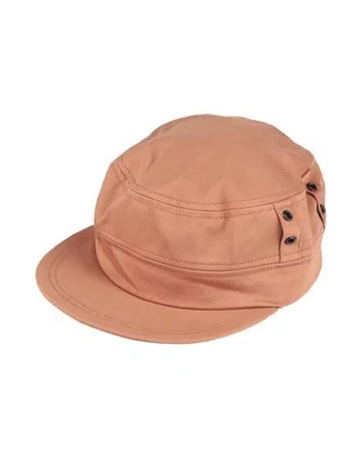 Isabel Marant Woman Hat Tan Size Onesize Cotton In Brown