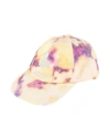 Isabel Marant Tyron Embroidered Tie-dyed Cotton Baseball Cap In Yellow