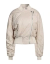 Isabel Marant Woman Jacket Beige Size 8 Cotton In Beige