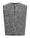 Isabel Marant Woman Jacket Black Size 2 Virgin Wool, Acrylic, Polyester, Cotton, Elastane In Black