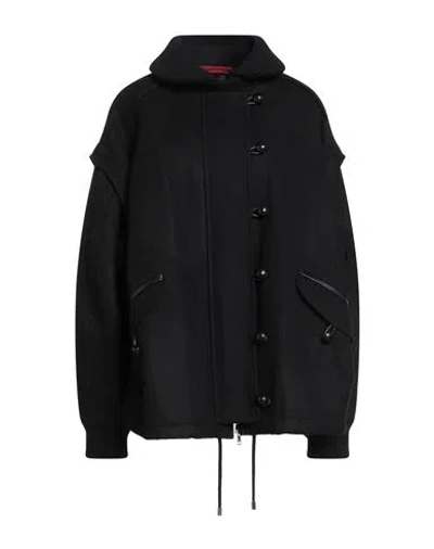 Isabel Marant Woman Jacket Black Size 8 Wool, Polyamide, Elastane