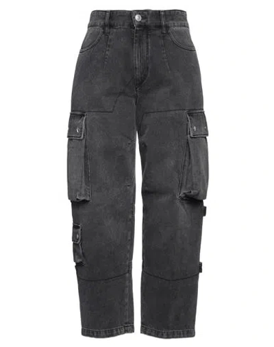 Isabel Marant Woman Jeans Black Size 10 Cotton