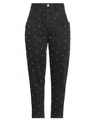 Isabel Marant Man Denim Pants Black Size 42 Cotton