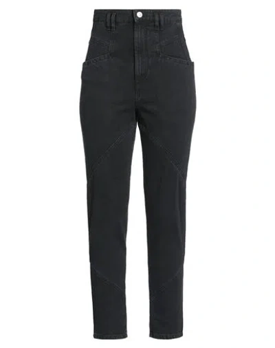 Isabel Marant Woman Jeans Black Size 4 Cotton