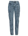 Isabel Marant Woman Jeans Blue Size 32 Cotton In Blue