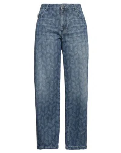Isabel Marant Woman Jeans Blue Size 34 Cotton