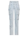 Isabel Marant Woman Jeans Blue Size 6 Cotton In Blue