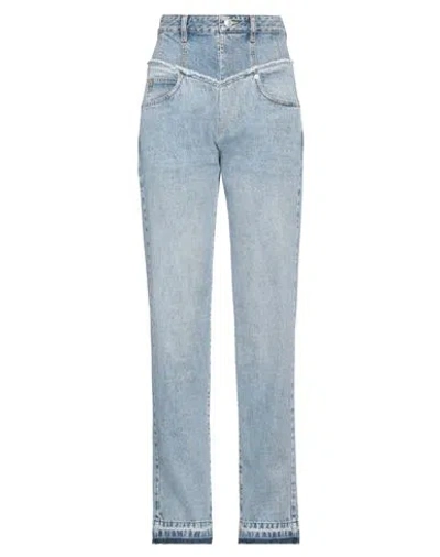 Isabel Marant Woman Jeans Blue Size 8 Cotton