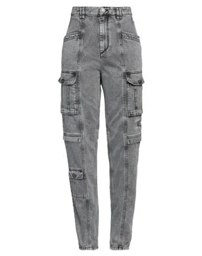 Isabel Marant Woman Jeans Grey Size 10 Cotton