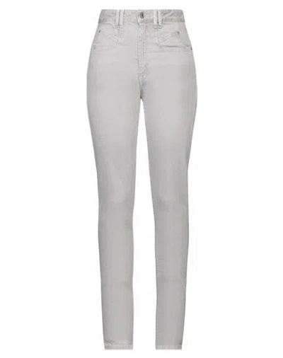 Isabel Marant Woman Jeans Grey Size 4 Cotton
