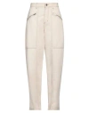 Isabel Marant Fanny Denim Cotton Jeans In White