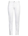 Isabel Marant Woman Jeans White Size 38 Cotton In White