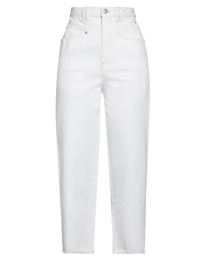 Isabel Marant White Nadege Jeans In 20wh White