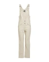 Isabel Marant Woman Jumpsuit Off White Size 6 Lambskin