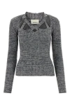 Isabel Marant Zoria Knitted Top In Multicolor