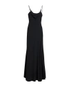 Isabel Marant Woman Maxi Dress Black Size 8 Acetate, Silk In Black