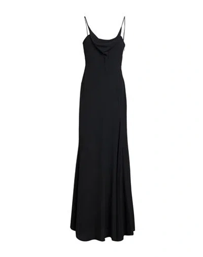 Isabel Marant Woman Maxi Dress Black Size 8 Acetate, Silk