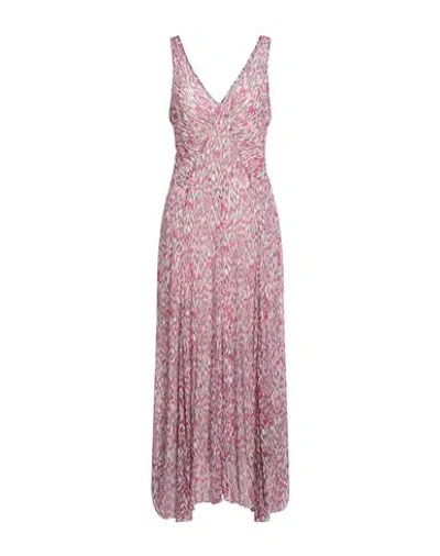 Isabel Marant Woman Maxi Dress Fuchsia Size 2 Viscose In Pink