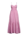 ISABEL MARANT ISABEL MARANT WOMAN MAXI DRESS PINK SIZE 6 COTTON