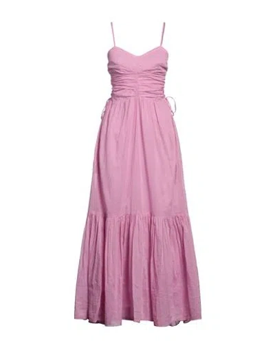 Isabel Marant Woman Maxi Dress Pink Size 6 Cotton
