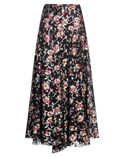 Isabel Marant Woman Maxi Skirt Black Size 6 Silk, Polyester