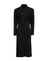 Isabel Marant Woman Midi Dress Black Size 12 Virgin Wool