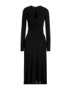 Isabel Marant Woman Midi Dress Black Size 2 Viscose, Elastane
