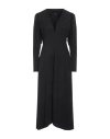 Isabel Marant Woman Midi Dress Black Size 6 Lyocell, Elastane, Silk In Black