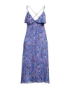 Isabel Marant Floral Dress In Blue