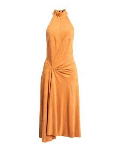 Isabel Marant Woman Midi Dress Mandarin Size 8 Polyester, Polyamide