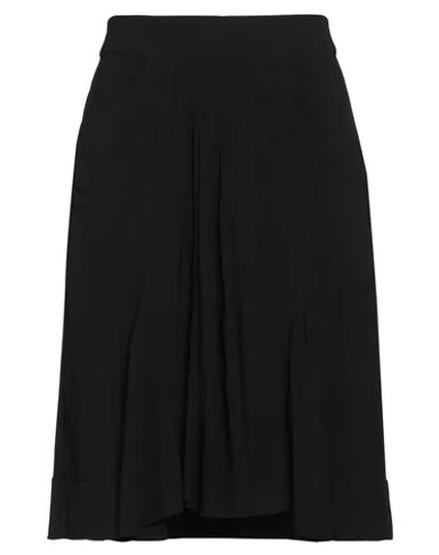 Isabel Marant Woman Midi Skirt Black Size 8 Triacetate, Polyester