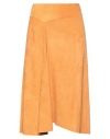 Isabel Marant Woman Midi Skirt Mandarin Size 6 Polyester, Elastane In Multi