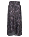 Isabel Marant Woman Midi Skirt Purple Size 4 Viscose, Silk