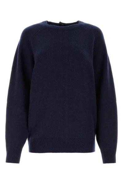 Isabel Marant Woman Midnight Blue Wool Blend Oversize Lison Sweater