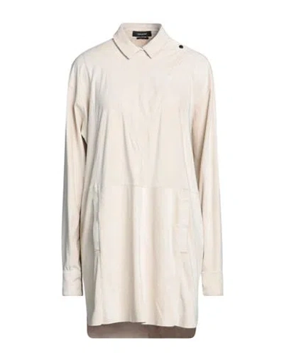Isabel Marant Woman Mini Dress Beige Size 6 Polyester, Polyamide