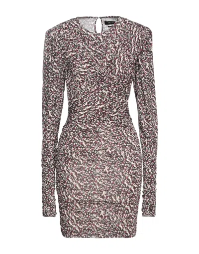 Isabel Marant Woman Mini Dress Black Size 10 Viscose, Elastane