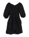 Isabel Marant Woman Mini Dress Black Size 4 Ramie In Black