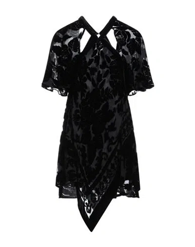 Isabel Marant Woman Mini Dress Black Size 6 Viscose, Silk